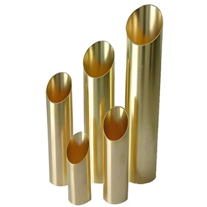 บริการเชื่อมและดัดท่อทองแดงตรงชนิดไม่ผสมโลหะ UNS C28000 ขนาดปรับแต่งได้ - Product Image 1