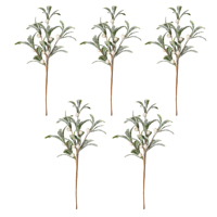 Sapin de Noël artificiel givré en épicéa, le plus vendu, petit format avec base, écologique, pour décoration de vase, maison, table, mariage, Noël