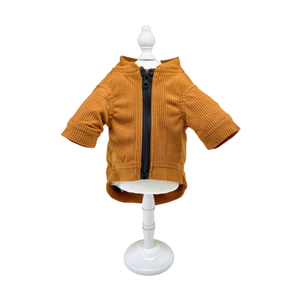 Vêtements pour chien MOFFY automne/hiver, en velours côtelé, chauds, à fermeture éclair, multicolores, style simple, classique et moderne, lavables - Product Image 6