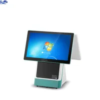 Monitor layar sentuh POS 17 inci dengan multi sentuh kapasitif untuk mesin POS