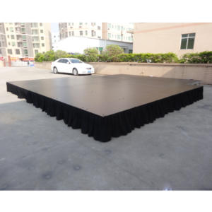 Plataforma móvil de aluminio para escenarios, escenario modular para conciertos en interiores - Product Image 1