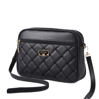 2024 mode à la mode femmes PU rhomboïde sac à bandoulière tout match petit sac à bandoulière carré chaîne unique décoration étanche