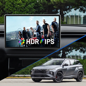 13.3inch LCD <b>Car</b> Entertainment Player Monitor <b>Android</b> Rearview Mirror CarPlay Auto <b>TV</b> Capacitive Touch WiFi for Rear Seat - Product Image 1