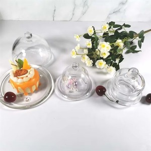 Mini <span class=keywords><strong>plat</strong></span> à beurre transparent <span class=keywords><strong>en</strong></span> cristal avec couvercle <span class=keywords><strong>cloche</strong></span> <span class=keywords><strong>en</strong></span> <span class=keywords><strong>verre</strong></span> dôme de bocal à bonbons avec base de plaque dôme de citron <span class=keywords><strong>en</strong></span> <span class=keywords><strong>verre</strong></span> clair - Product Image 3