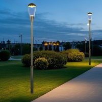 Lámparas de Jardín LED AC 25W Impermeables IP65, Iluminación de Paisaje para Postes de Jardín, Aluminio Fundido a Presión, Garantía de 3 Años, Comercial