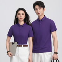 Kaos Polo Slim Fit Kerah Lapel Warna Solid Musim Panas, Bahan Fleece, Logo Custom, Kaos Promosi, Kaos Kumpulan Budaya