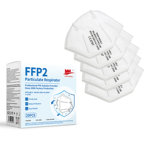 Respiratore FFP2 Pieghevole Monouso, Efficienza di Filtrazione ≥99%, Conforme alla <span class=keywords><strong>Norma</strong></span> EN149, Per Industria, Officina, Protezione Personale - Product Image 1