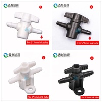 Katup Tabung Tinta Printer Inkjet XXZY Baru untuk Sambungan Saklar 2-Arah, Katup Kontrol Anti-Aliran Balik Tinta, Mesin UV Format Lebar