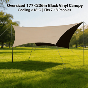 Tenda da <span class=keywords><strong>Campeggio</strong></span> Impermeabile con Protezione UV, Riparo dal Sole Portatile e Leggero <span class=keywords><strong>per</strong></span> Spiaggia, Picnic, Giardino, Escursionismo e Attività all'Aperto - Product Image 1