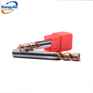 Hrc45/55/60/65 precio al por mayor personalizado 4 flauta Frase Endmill tungsteno sólido plano cuadrado fresa <span class=keywords><strong>de</strong></span> carburo - Product Image 1