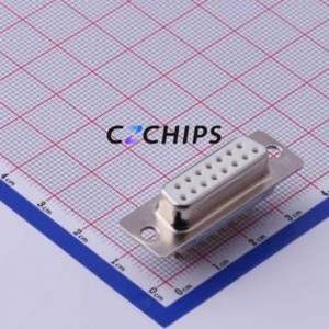 GDM15F-180 D-Sub/VGA Connector Through hole Component (THT) Connector Standard D-Sub Female 15P Solder Wire Type - Product Image 1