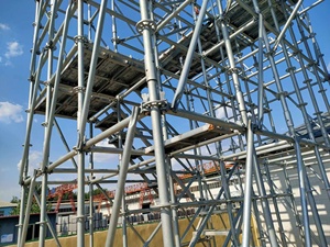 Khóa vòng giàn giáo nặng ringlock giàn giáo giai đoạn ringlock hệ thống ringlock thẳng thang - Product Image 3