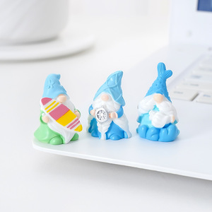 Adornos de <span class=keywords><strong>Gnomo</strong></span> de Pascua con Diseño de Sirena y Elfo, Accesorios de Decoración DIY, Miniatura para Paisajes, Escritorio o Coche - Product Image 1