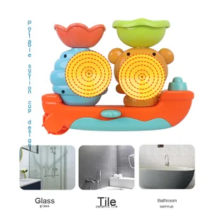 Pommeau de douche éducatif pour enfants avec fonction Spin Fun Jouets de bain pour bébé pour garçons et filles Gadget de <span class=keywords><strong>bateau</strong></span> de salle de bain - Product Image 5