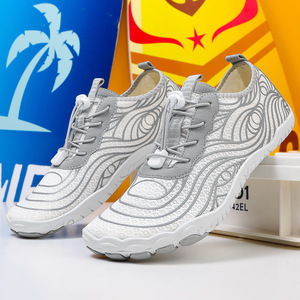 รองเท้าลุยน้ำพื้นรองเท้ายางด้านบนตาข่ายกันลื่นสำหรับชายหาดทุกฤดูปิด Midsole EVA - Product Image 1
