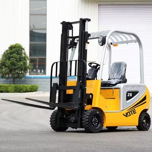 Yichen Factory High Quality Eco-Friendly 3Ton Electric Counterbalance Forklift Lead-Acid Battery Electric <b>Side</b> Shifter Model - Product Image 2