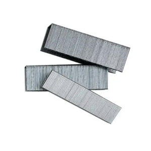 8010 8016 21게이지 아연 도금 강철 소파 스테이플 핀 (평면 헤드, 매끄러운 샹크, 가는 와이어 스테이플, GB 표준, DIY 등급) - Product Image 2