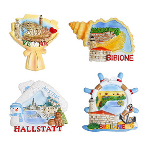 Fabbrica stampa personalizzata resina Palm Beach Vanuatu frigo magnete <span class=keywords><strong>souvenir</strong></span> - Product Image 5