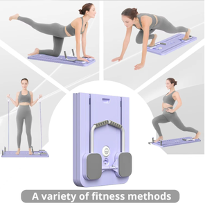 CZFIT Best Selling 6 in 1 Multifunctional Reformer Workout Exercise Home Foldable Pilates Reformer Board with Time Counter - Product Image 6