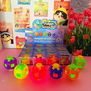 Juguete Giratorio Luminoso para Aliviar el Estrés, Bola Giratoria que Brilla en la Oscuridad, Fidget Spinner - Product Image 3