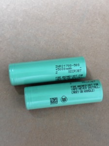 Batería <span class=keywords><strong>de</strong></span> Litio 100% Original y Auténtica SDI INR21700 50S 5000mAh 3.6V, Baterías <span class=keywords><strong>de</strong></span> Iones <span class=keywords><strong>de</strong></span> Litio 3.6V 5000mAh 21700 para SAMSUMG 50S - Product Image 3
