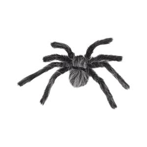 Decoraciones para Fiesta de Halloween, Accesorios para Crear Atmósfera, Araña Artificial Peluda y Espeluznante de 50 cm, Espuma Gris/Morada y Alambre de Hierro - Product Image 2