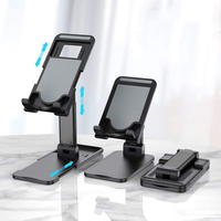 Double support pliable pour téléphone portable, entièrement réglable, pliable, pour téléphone de bureau, station d'accueil pour téléphone 14 13 12 11 Pro