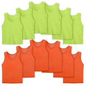 OEM Scrimmage gilets Pinnies équipe pratique maillots pour enfants jeunes adultes maille pour football football <span class=keywords><strong>basket</strong></span>-ball nom <span class=keywords><strong>personnalisé</strong></span> - Product Image 3