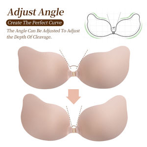 Sujetador Adhesivo Invisible sin Tirantes con Copa Profunda y Efecto Push-Up de 4 Tonos para Mujer - Product Image 2