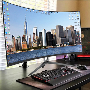 Tùy chỉnh màn hình 20 27 32 inch Cong không biên giới chuyên nghiệp 2800R chơi game màn hình PC LCD màn hình với VESA - Product Image 1