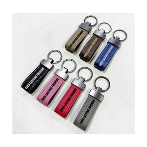 Porte-clés en cuir personnalisé <span class=keywords><strong>de</strong></span> haute qualité, surface gravable au laser, motif <span class=keywords><strong>de</strong></span> fruits, durable, écologique, pour accessoires <span class=keywords><strong>de</strong></span> mode - Product Image 4