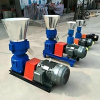 Machine à granulés d'aliments pour animaux de ferme (volailles, chiens, bétail, poissons, poulets) avec moteur diesel