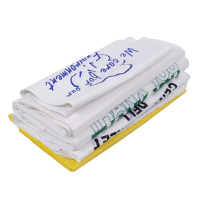 Bolsa de plástico biodegradable con logotipo personalizado, bolsa de compras compostable - Product Image 6