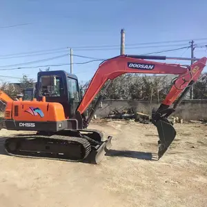 Usado Track Shoe para venda em Dubai Doosan DH55 Earth Moving Machinery Excavator