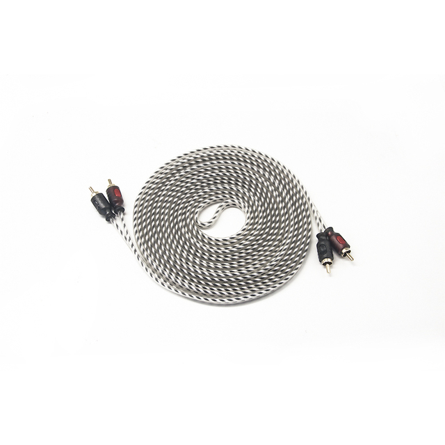 Ready to Ship RCA Cable for Subwoofer and Amplifier Audio System