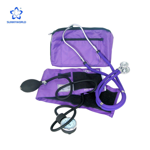 Monitor <span class=keywords><strong>de</strong></span> Presión Arterial Manual 2 en 1 <span class=keywords><strong>de</strong></span> Alta Calidad, Esfigmomanómetro Aneroide con Tubo Doble y Estetoscopio <span class=keywords><strong>de</strong></span> Doble Cabeza - Product Image 2