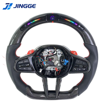 Pour BMW LED Volant en Fiber de Carbone le CS M3 G20 G21 G22 G30 G31 G80 F10 E60 Volant 2017-2024 Support Personnalisation