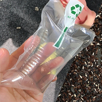 Sac rétractable transparent de haute qualité imprimé personnalisé pour crème glacée Popsicle lait et huile d'olive en plastique PE