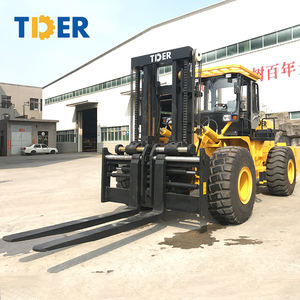 Montacargas Todoterreno TDER 4x4 de <span class=keywords><strong>10</strong></span>, 15 y 20 Toneladas, Montacargas de Tracción en las Cuatro Ruedas para Terrenos Difíciles - Product Image 3