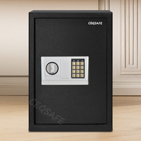 CEQSAFE Hochwertiger Metall-Türschloss-Tresor Kleiner Elektronischer Safe für Zuhause