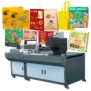 Kelier Industrial High Speed Paper Bags Printer High Quality Single Pass Direct To Packaging Printer Digital Printing Machine