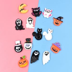 Cabujones de Resina Planos de Estilos Variados Populares para Halloween, para la Creación de Joyería DIY, Horquillas Hechas a Mano y Accesorios para Fundas de Teléfono - Product Image 2