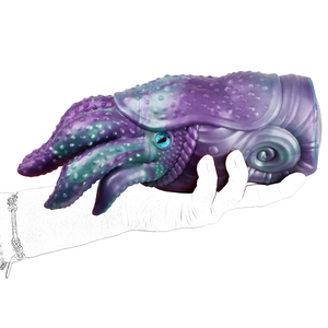 Masturbatore Maschile a Forma di Polpo con Vagina e <span class=keywords><strong>Ano</strong></span> Realistici, Massaggiatore Prostatico per Allenamento del Pene - Product Image 4