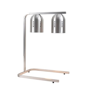 Nuova Lampada Riscaldante a Infrarossi a Doppia Testa a Forma di U, Oro Rosa e Bianca, 500W per Buffet, Hotel, Catering, Snack e Barbecue - Product Image 4