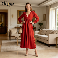 Robe grande taille pour femmes, vêtements grande taille, jupes de plage d'été pour femmes rondes, maxi rouge, décontractée, formelle, robes grande taille pour femmes