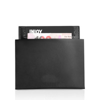 Vente en gros de luxe Portefeuille pour hommes en pu de créateur personnalisé avec étui mince pour cartes de crédit Pochette pour passeport et étui d'identité Porte-cartes