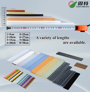 在庫あり 透明なホワイトホットメルト接着剤スティック 木材、ゴム、プラスチック、フォーム素材の接着用 - Product Image 2