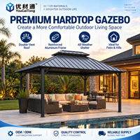 Pavillon de jardin extérieur personnalisé en usine, imperméable et anti-insectes, pour patio, jardin, espaces de loisirs et de repos