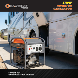Générateur Inverter Portable à Essence 6,5 kW 420cc avec Réservoir de Carburant de 25L, Démarrage Électrique pour Usage Domestique et Chantier - Product Image 4