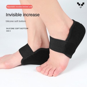 Semelles intérieures en <span class=keywords><strong>silicone</strong></span> augmentant la hauteur avec coussinets de talon en gel soutien de la voûte plantaire coussin de massage des pieds chaussettes confortables et invisibles - Product Image 5